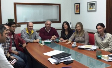 Funcionarios municipales se reunieron con el Colegio de Arquitectos de la Provincia