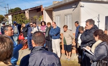 Vecinos de Nuevo Dalmine se reunieron con Sergio Roses para analizar medidas de seguridad
