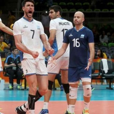 La Selecci&oacute;n argentina de v&oacute;leibol le gan&oacute; por 3 a 1 a Rusia, &uacute;ltimo campe&oacute;n ol&iacute;mpico