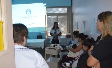Con charlas y talleres, el Hospital Municipal celebra el Mes de la Lactancia