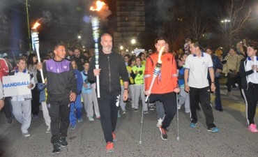 El esp&iacute;ritu ol&iacute;mpico se hizo presente en la ciudad