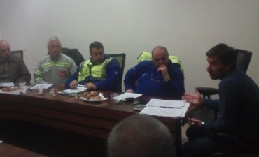 Campana particip&oacute; de la reuni&oacute;n de Defensa Civil de la Zona 8 