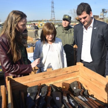 Destruyen 25 mil armas en la planta de SCRAP Service
