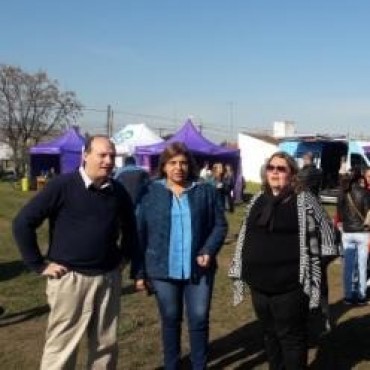 Sergio Roses recorri&oacute; el &ldquo;Estado en tu Barrio&rdquo; junto a la Diputada Sandra Par&iacute;s.