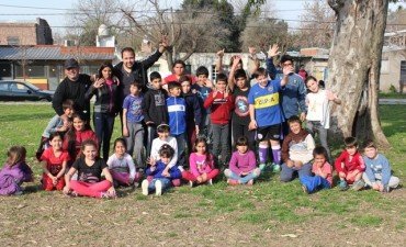 Mes del Ni&ntilde;o: a puro color y alegr&iacute;a, el Municipio arranc&oacute; con los festejos en Villanueva 