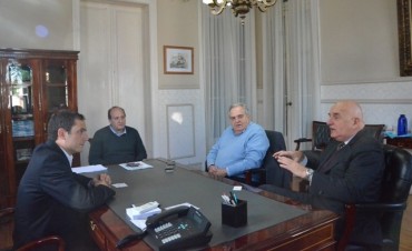 El Intendente recibi&oacute; la visita del Vicec&oacute;nsul Honorario de Italia