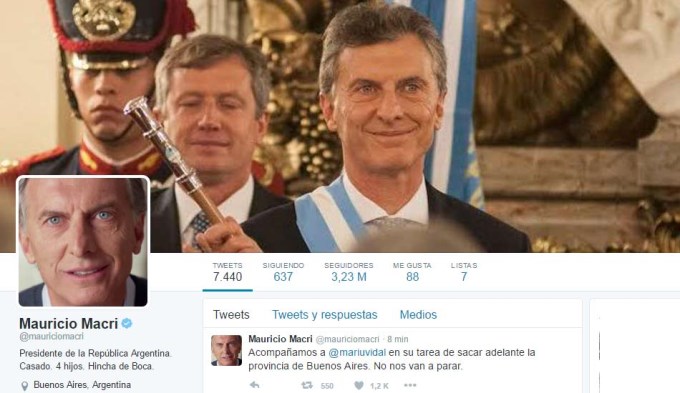 "No nos van a parar"