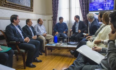 El Intendente y el ministro de Econom&iacute;a bonaerense conversaron con vecinos y empresarios de la ciudad