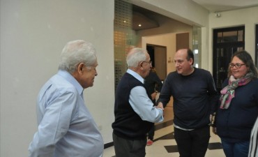 Roses y Buzzini participaron del festejo por el 5&deg; aniversario de la Asociaci&oacute;n Mutual V&iacute;nculos