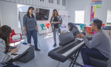 Con r&eacute;cord de inscriptos, comenzaron las clases en la Escuela Municipal de M&uacute;sica