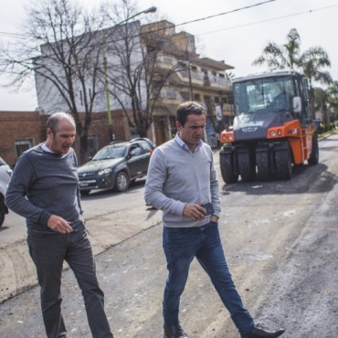 Culmina la primera etapa de la repavimentaci&oacute;n de la avenida Varela