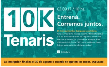 10K Tenaris, &uacute;ltimos dias