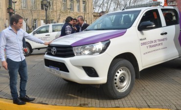 El Municipio sum&oacute; nuevos veh&iacute;culos para reforzar los controles de tr&aacute;nsito