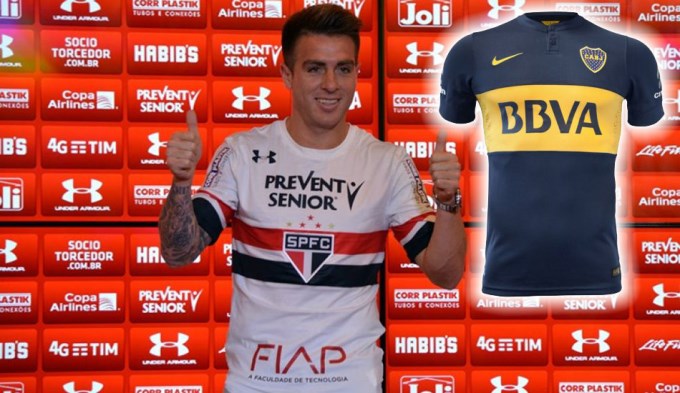 Buffarini candidato para vestir la camiseta de Boca Juniors