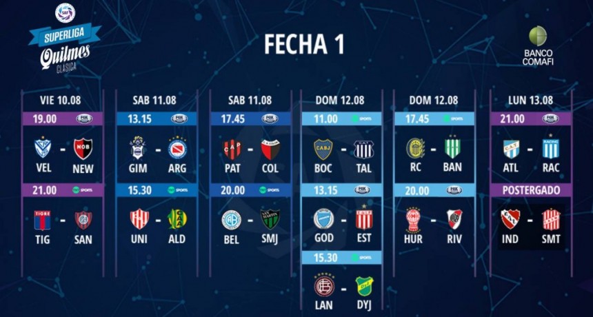 Qued&oacute; establecido el calendario para las cuatro jornadas iniciales de la pr&oacute;xima Superliga Quilmes Cl&aacute;sica