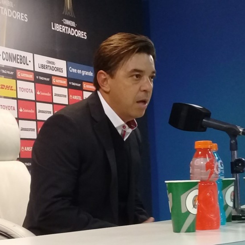 Marcelo Gallardo: valoro el resultado que nos va a permitir definir en nuestra cancha