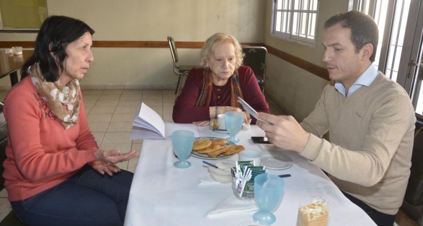 El Intendente visit&oacute; el Centro de Jubilados Ilusi&oacute;n de la Tercera Edad 
