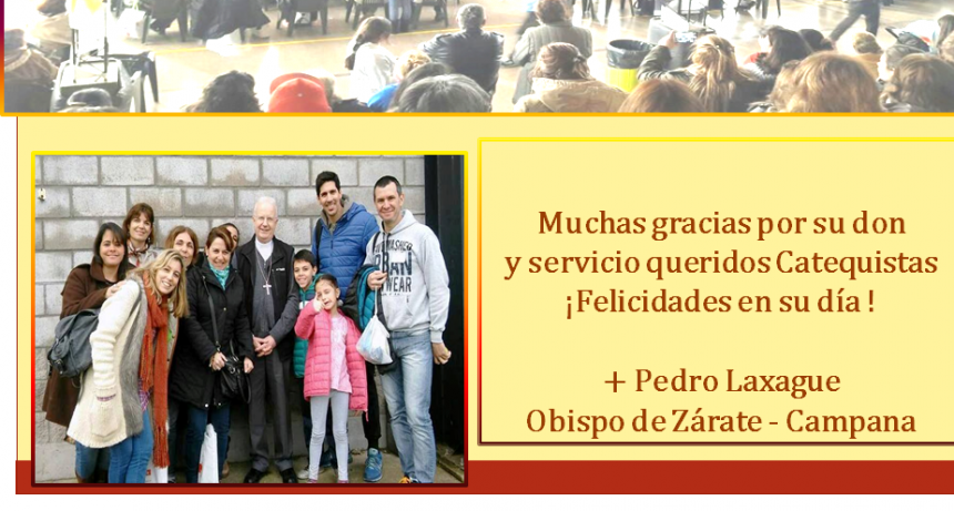 Hoy es el Dia del Catequista