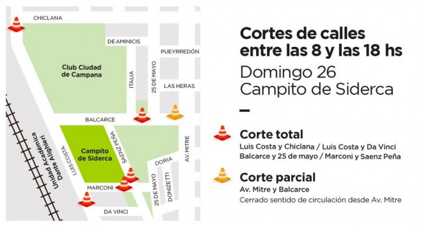 Fiesta del D&iacute;a del Ni&ntilde;o: este domingo habr&aacute; cortes de tr&aacute;nsito