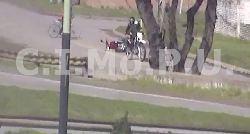 Recuperaron una moto a los ocho minutos de haber sido robada