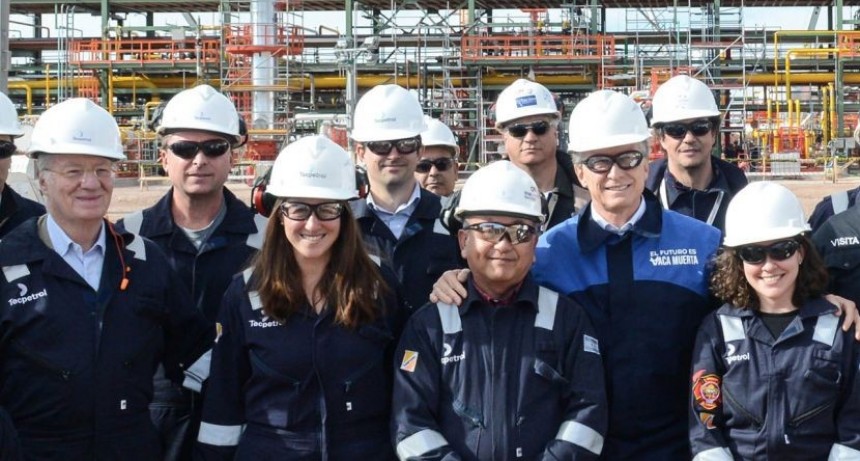 Macri con Paolo Rocca: inaugur� una planta de procesamiento