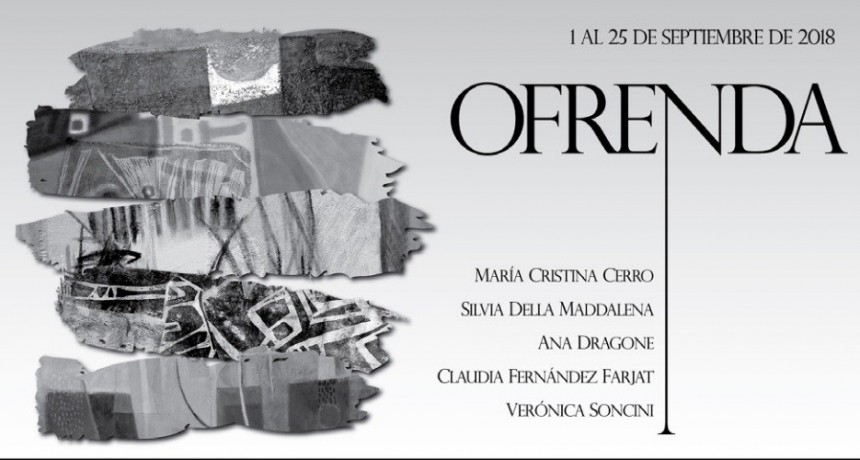 El grupo &ldquo;Ofrenda&rdquo; inaugura su muestra en el sal&oacute;n Ronald Nash