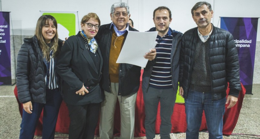 Concejales de Cambiemos celebraron el record de escrituras entregadas en esta gesti&oacute;n