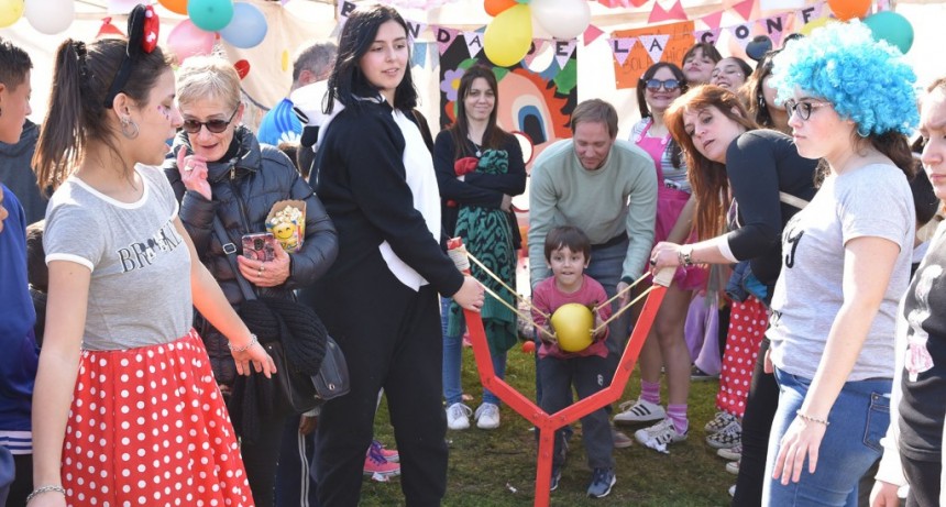 En los festejos del D&iacute;a del Ni&ntilde;o, &ldquo;Campana Juega&rdquo; tuvo su instancia de kermesse   