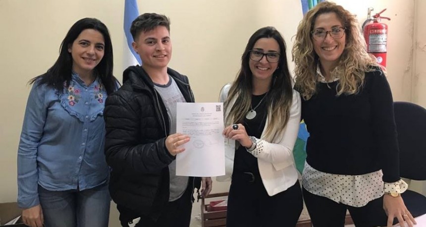 Campana tuvo la primera inscripci&oacute;n digital de cambio de g&eacute;nero
