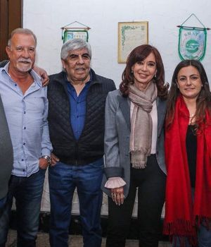 Cristina Kirchner se reencontr&oacute; con Hugo Moyano