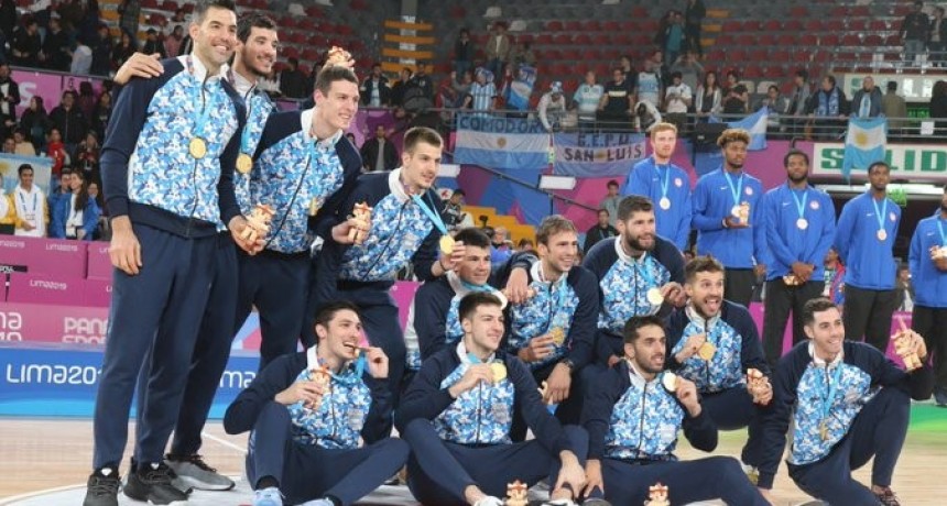 Argentina obtuvo la medalla de oro en el b&aacute;squetbol masculino