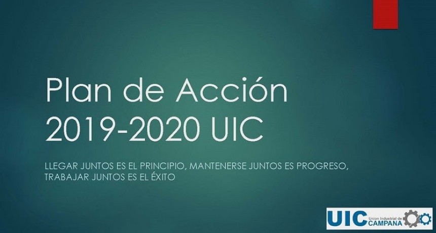 Presentaci&oacute;n a los Socios, Plan de Acci&oacute;n 2019-2020