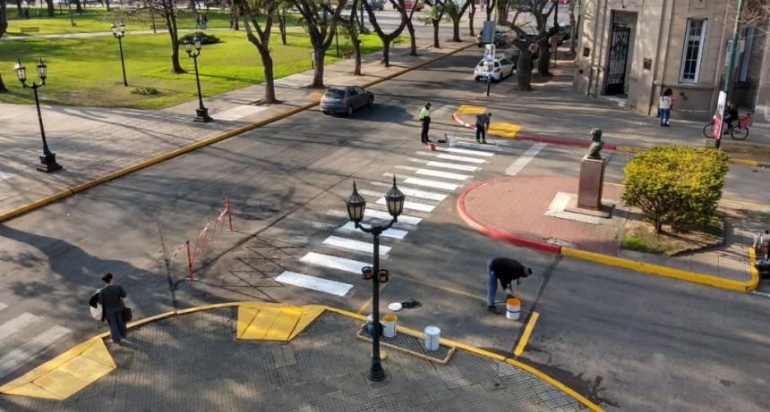 Tras la violenta manifestaci&oacute;n, el Municipio reacondicion&oacute; el Palacio y los alrededores 