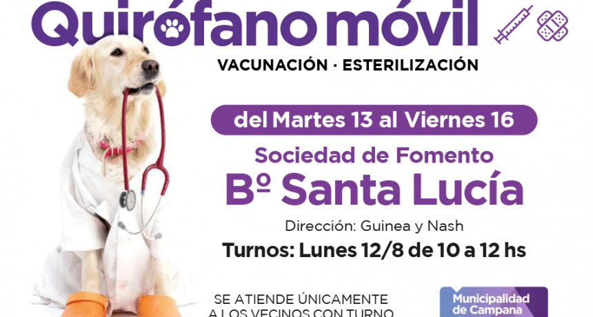 Las castraciones gratuitas seguir&aacute;n por Santa Luc&iacute;a