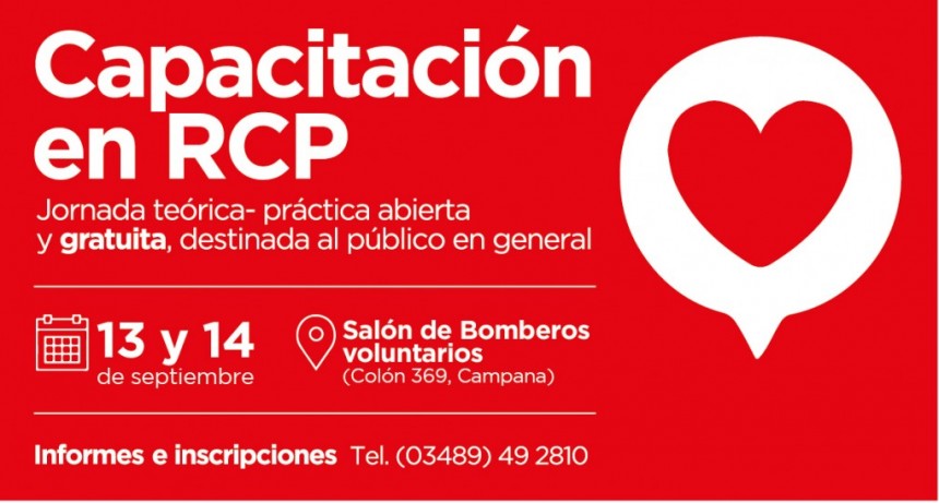 Por cuarto a&ntilde;o, el Municipio lanza capacitaciones gratuitas de RCP