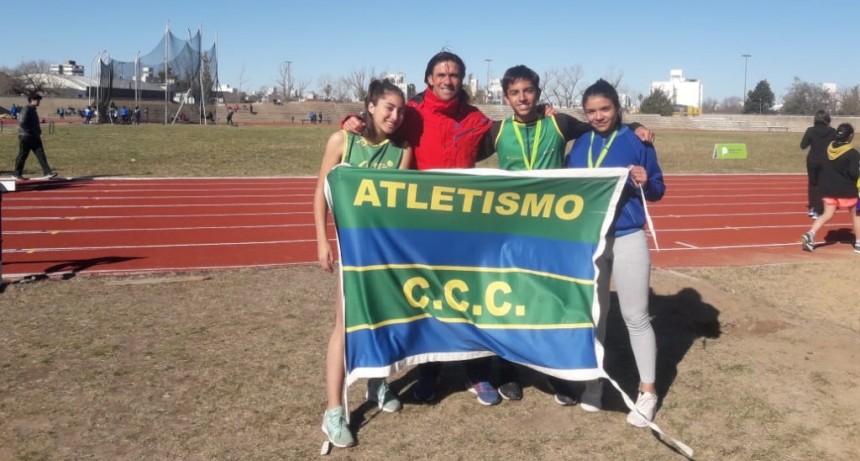 3 atletas del C.C.C. participaron del Selectivo para los Juegos Nacionales Evita