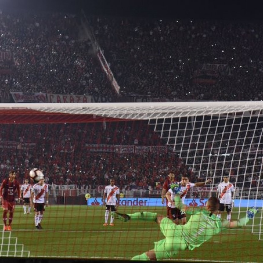 River Plate gan&oacute; la semifinal de ida ante Cerro Porte&ntilde;o