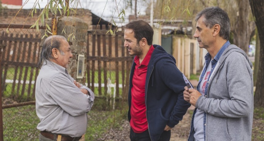 Luis G&oacute;mez: &ldquo;los vecinos ven que con sus aportes estamos haciendo obras hist&oacute;ricas&rdquo;