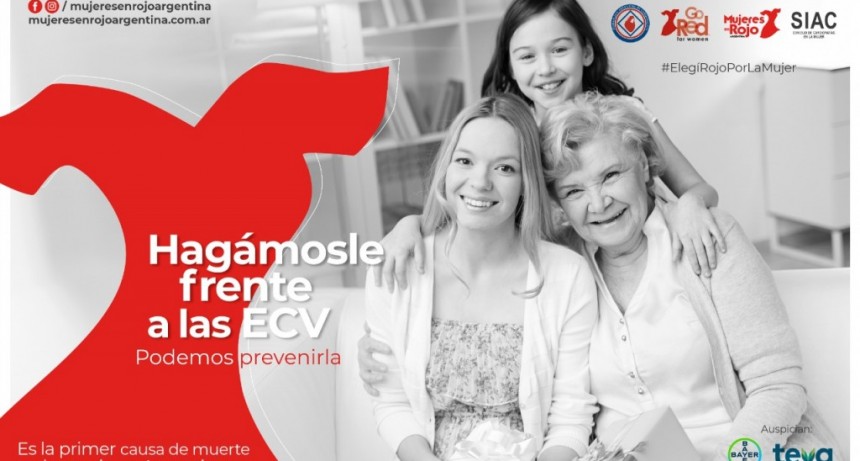 Campa&ntilde;a Nacional por la Salud Cardiovascular de la Mujer, del 26 de agosto al 26 de septiembre
