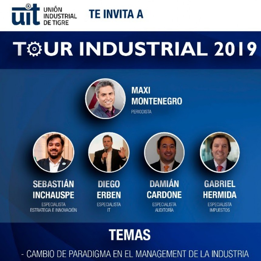 Tour Industrial 2019 en la Uni&oacute;n Industrial de Tigre