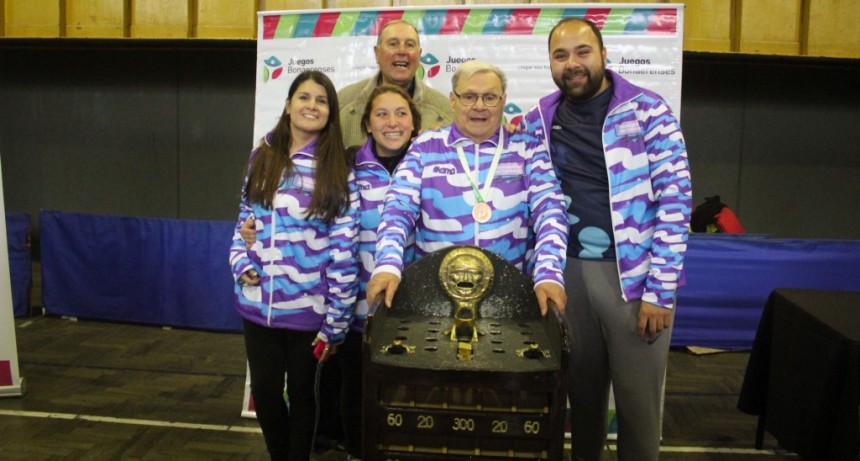Juegos Bonaerenses: Campana logr&oacute; una medalla de bronce en la final de Adultos Mayores
