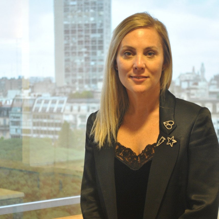 Virginia Gilligan es Directora de Comunicaciones de Bayer para la regi&oacute;n Cono Sur