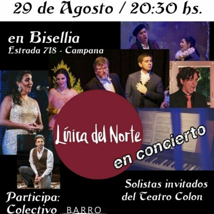 L&iacute;rica del Norte realiza Concierto en Teatro Bisellia