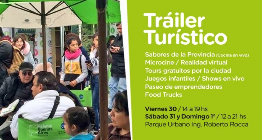 Brindan detalles del Tr&aacute;iler Tur&iacute;stico que visitar&aacute; Campana este fin de semana 