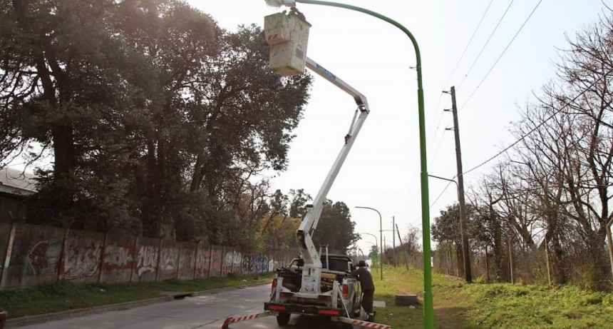 Por obras, la luminaria de la calle Bellomo estar&aacute; fuera de servicio en algunos sectores