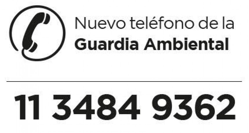El Municipio informa el nuevo n&uacute;mero de la guardia ambiental