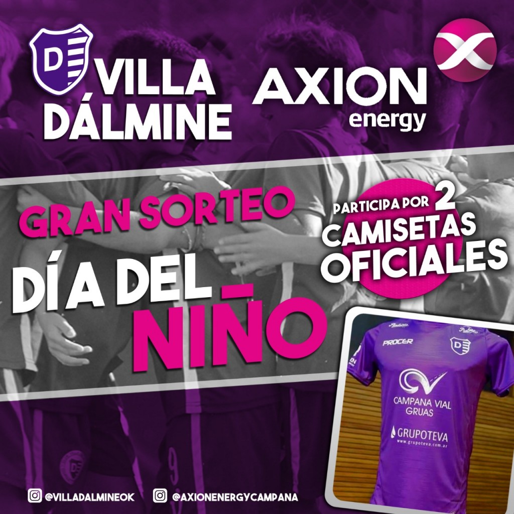 Villa Dálmine junto a Axion Energy celebran el Día del Niño