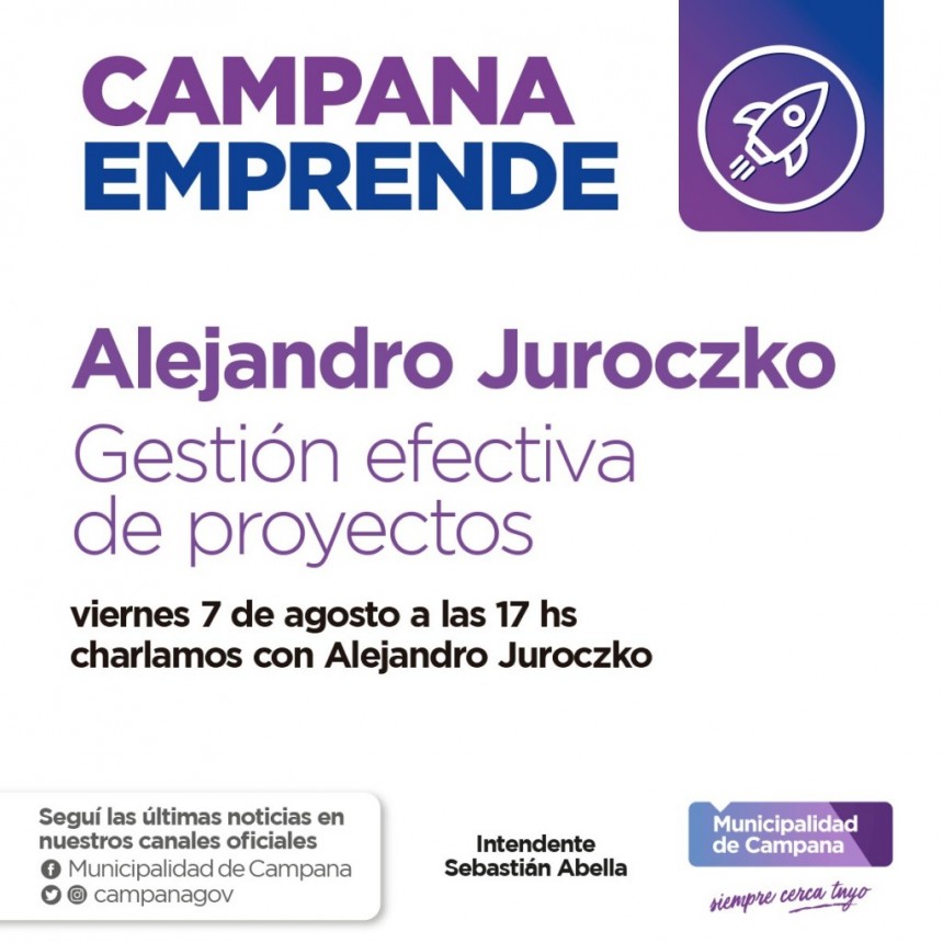 Se presenta una nueva charla sobre gestión efectiva de proyectos 