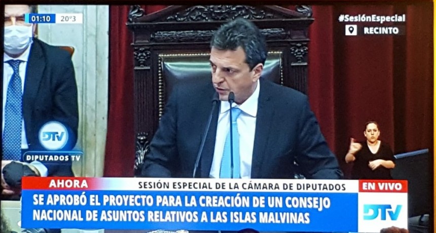 La Cámara de Diputados aprobó el proyecto que establece la nueva demarcación del límite exterior de la plataforma argentina
