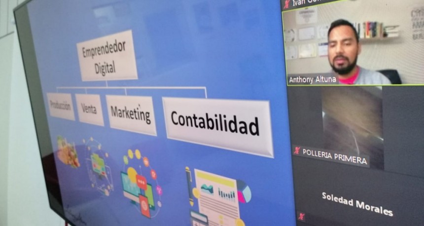 El Municipio brinda herramientas a jóvenes emprendedores 